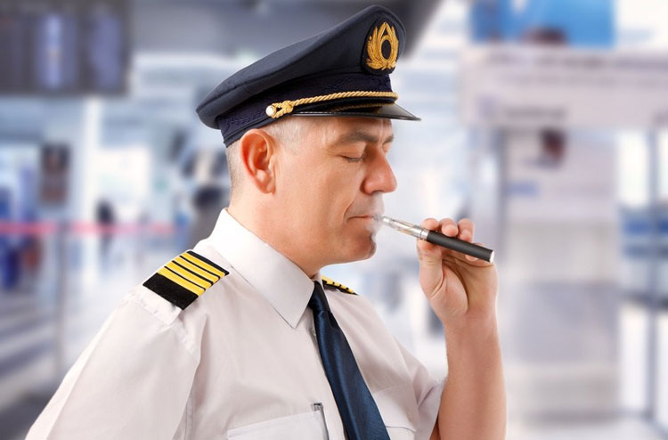 Is It Allowed to Use Vape Device and Vape Juice on the Plane.image